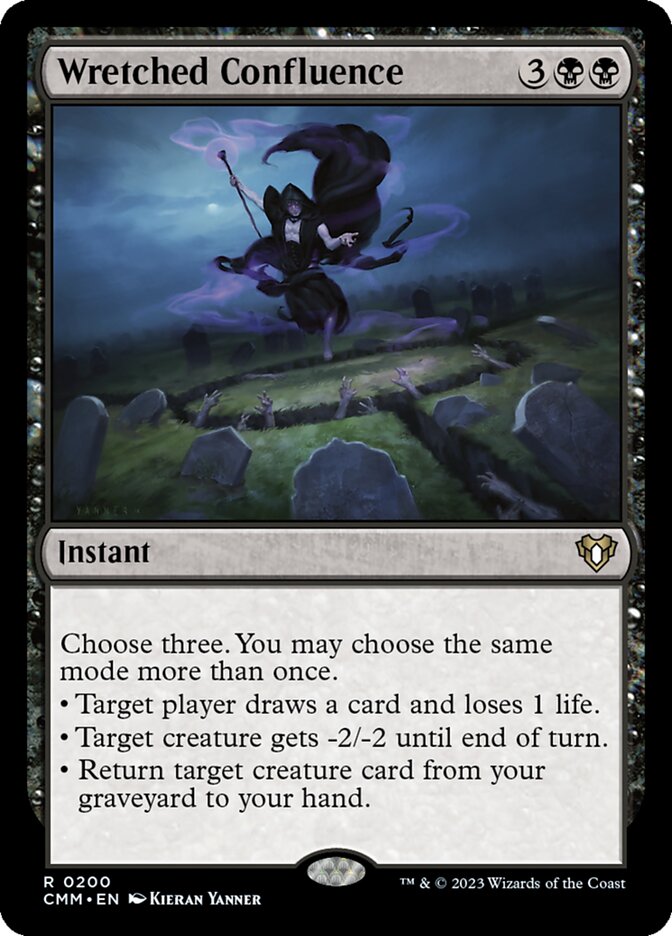 Wretched Confluence 200/451 (Commander Masters)  - Foil | Good Games Modbury