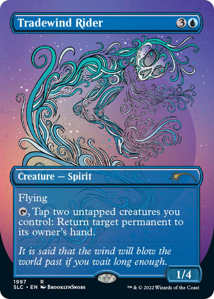 Tradewind Rider 1997 (Secret Lair Countdown Kit)  - Borderless Foil | Good Games Modbury