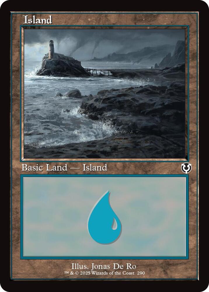 Island 290/287 (Innistrad Remastered)  - Retro Foil | Good Games Modbury