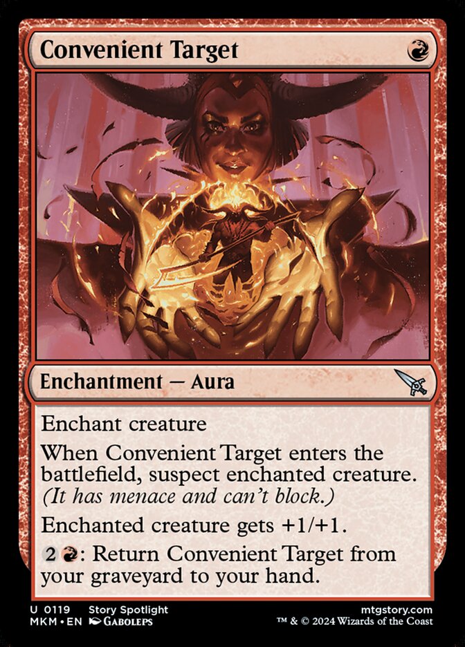 Convenient Target 119/286 (Murders at Karlov Manor)  - Foil | Good Games Modbury
