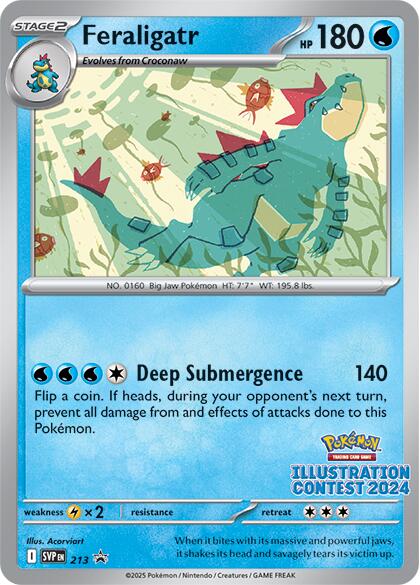 Feraligatr (213) [Scarlet & Violet: Black Star Promos] | Good Games Modbury