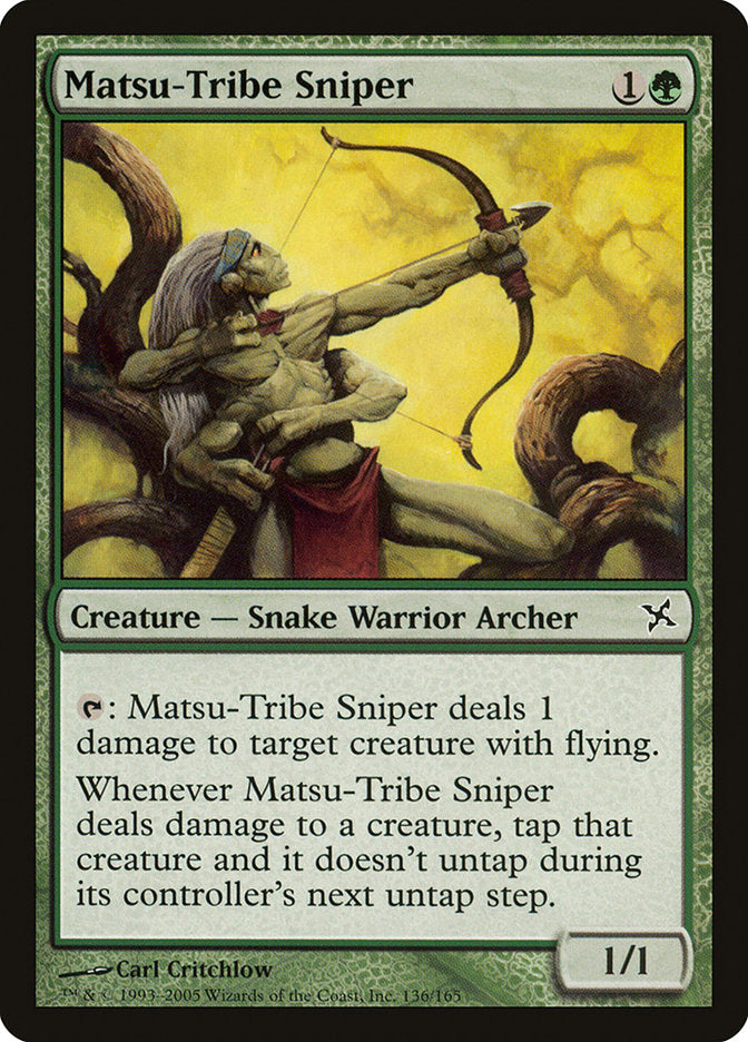 Matsu-Tribe Sniper 136/165 (Betrayers of Kamigawa)  - Foil | Good Games Modbury