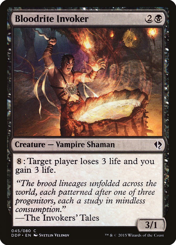 Bloodrite Invoker [Duel Decks: Zendikar vs. Eldrazi] | Good Games Modbury