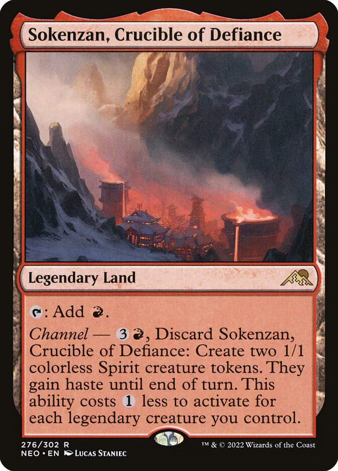 Sokenzan, Crucible of Defiance 276/302 (Kamigawa: Neon Dynasty)  - Foil | Good Games Modbury