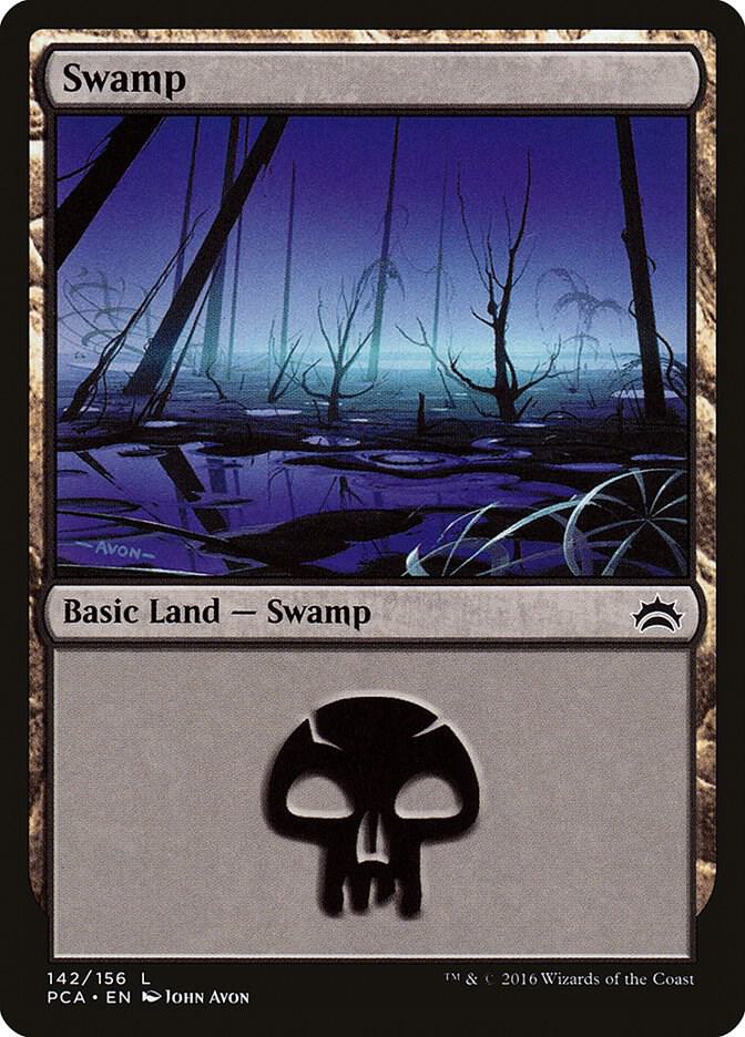 Swamp 142/156 (Planechase Anthology)  | Good Games Modbury