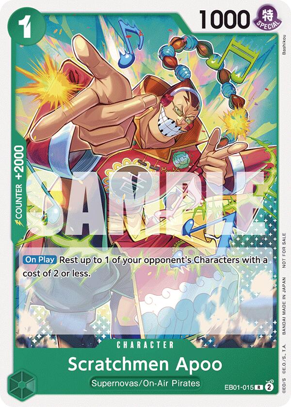 Scratchmen Apoo (Tournament Pack 2025 Vol. 2) [One Piece Promotion Cards] | Good Games Modbury