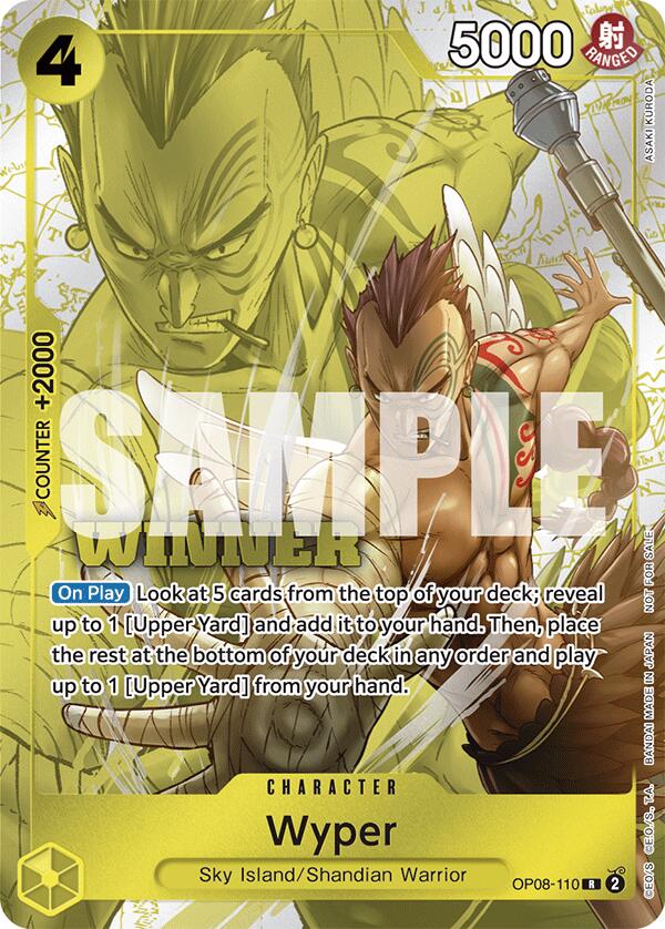 Wyper (Winner Pack 2025 Vol. 2) [One Piece Promotion Cards] | Good Games Modbury