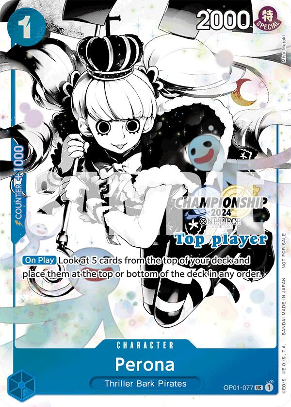 Perona (Championship 2024 Top Player Pack Vol. 2) [One Piece Promotion Cards] | Good Games Modbury