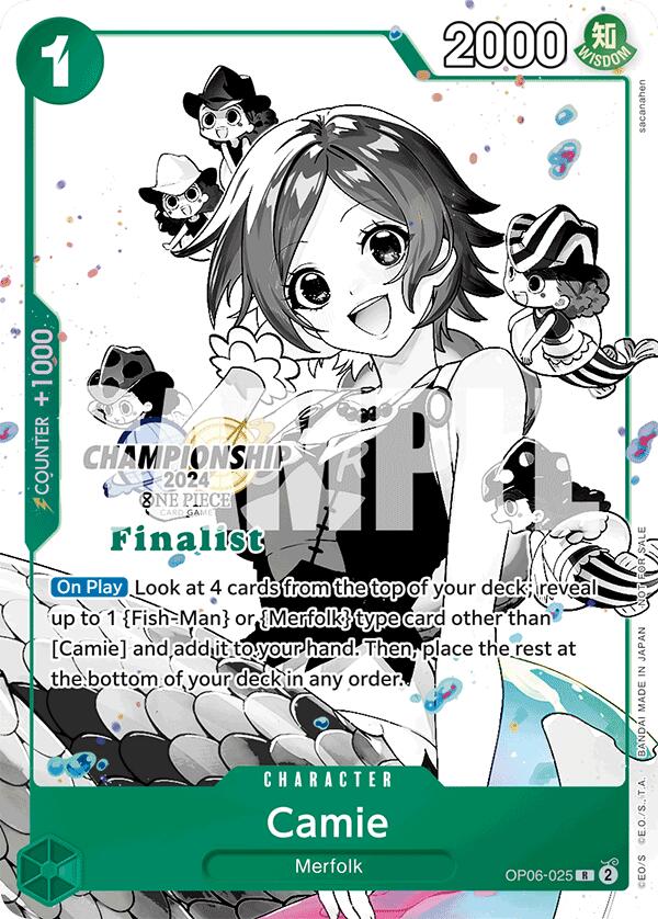 Camie (Championship 2024 Card Set Vol. 2) [Finalist] [One Piece Promotion Cards] | Good Games Modbury