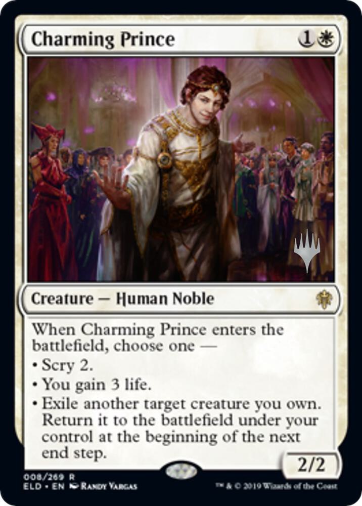 Charming Prince 8p/152 (Promo Pack: Throne of Eldraine)  - Foil | Good Games Modbury