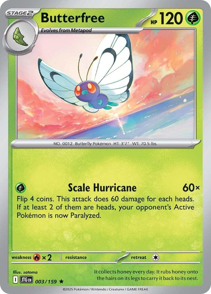Butterfree (003/159) [Scarlet & Violet: Journey Together] | Good Games Modbury