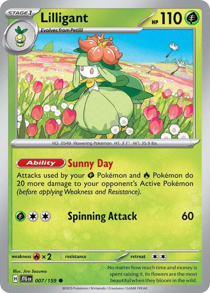 Lilligant (007/159) [Scarlet & Violet: Journey Together] | Good Games Modbury