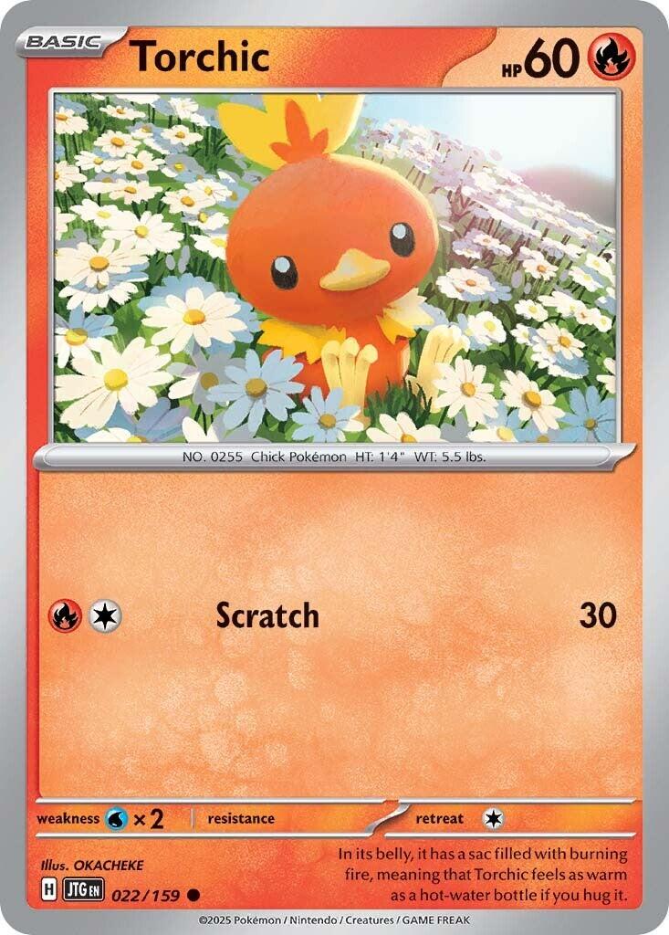 Torchic (022/159) [Scarlet & Violet: Journey Together] | Good Games Modbury