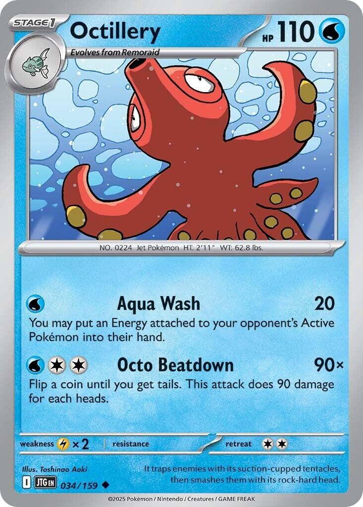 Octillery (034/159) [Scarlet & Violet: Journey Together] | Good Games Modbury