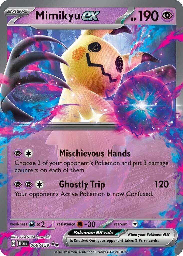 Mimikyu ex (069/159) [Scarlet & Violet: Journey Together] | Good Games Modbury