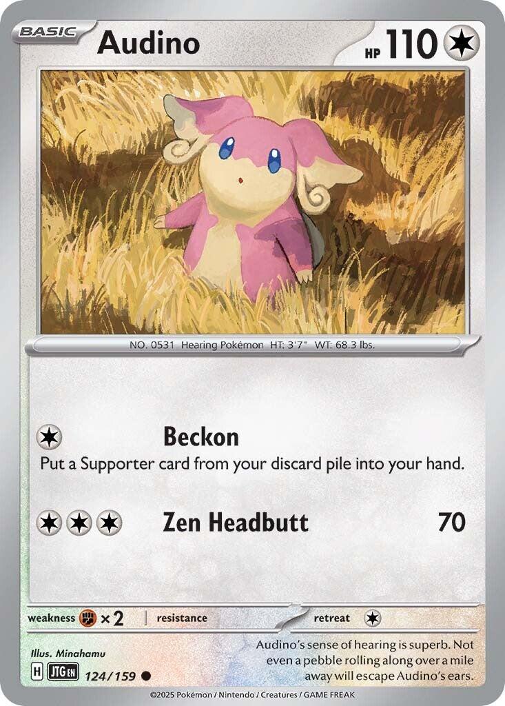 Audino (124/159) [Scarlet & Violet: Journey Together] | Good Games Modbury