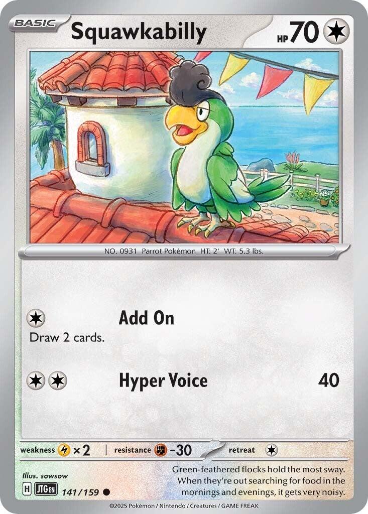 Squawkabilly (141/159) [Scarlet & Violet: Journey Together] | Good Games Modbury