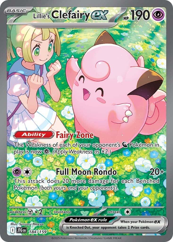 Lillie's Clefairy ex (184/159) [Scarlet & Violet: Journey Together] | Good Games Modbury
