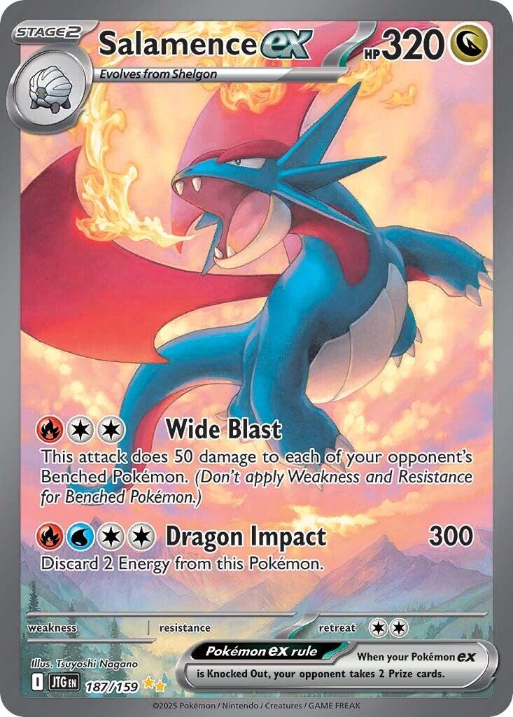 Salamence ex (187/159) [Scarlet & Violet: Journey Together] | Good Games Modbury