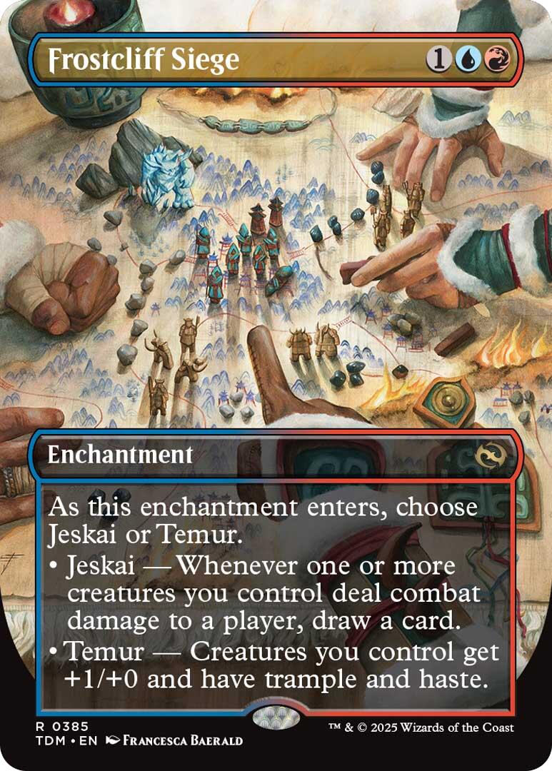 Frosteliff Siege (Borderless) [Tarkir: Dragonstorm] | Good Games Modbury