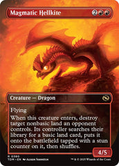 Magmatic Hellkite (Borderless) [Tarkir: Dragonstorm] | Good Games Modbury