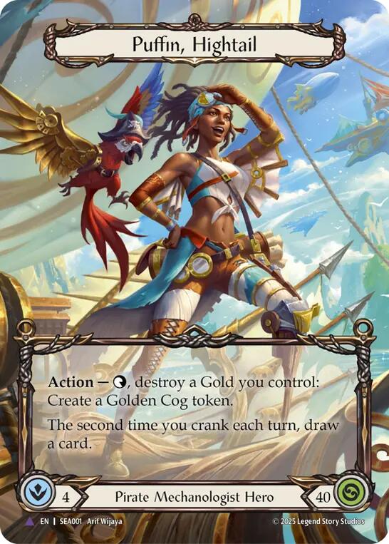 Puffin, Hightail (Marvel) [SEA001] (High Seas)  Cold Foil | Good Games Modbury