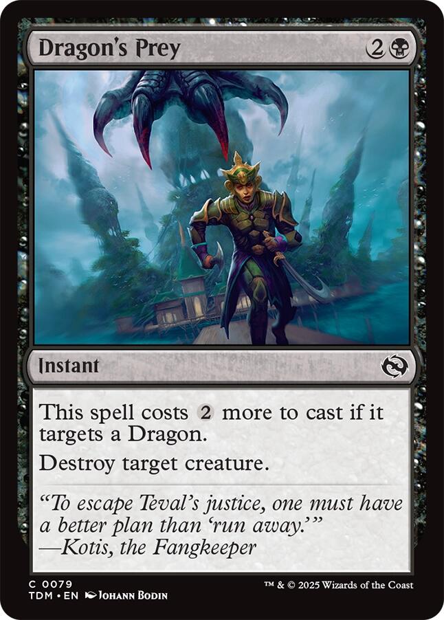 Dragon's Prey [Tarkir: Dragonstorm] | Good Games Modbury