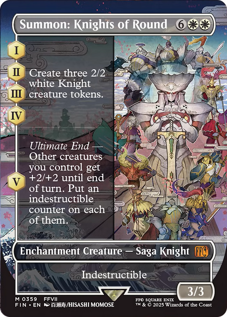 Summon: Knights of Round (Borderless) [FINAL FANTASY] | Good Games Modbury