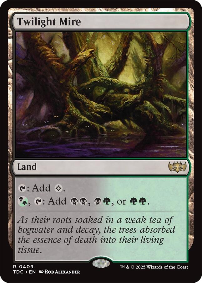 Twilight Mire [Tarkir: Dragonstorm Commander] | Good Games Modbury
