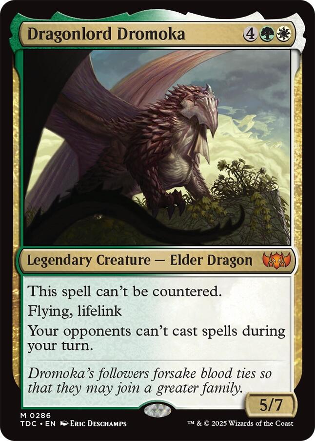 Dragonlord Dromoka [Tarkir: Dragonstorm Commander] | Good Games Modbury