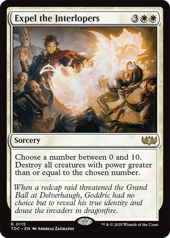 Expel the Interlopers [Tarkir: Dragonstorm Commander] | Good Games Modbury
