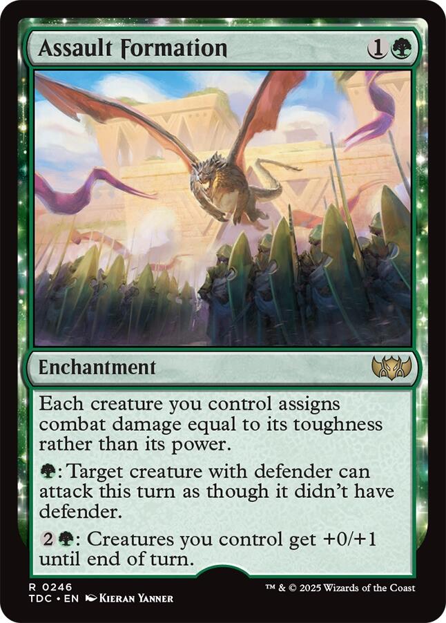 Assault Formation [Tarkir: Dragonstorm Commander] | Good Games Modbury