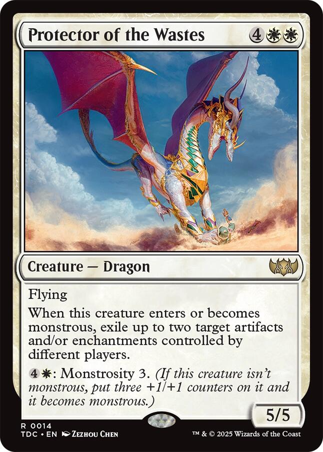 Protector of the Wastes [Tarkir: Dragonstorm Commander] | Good Games Modbury