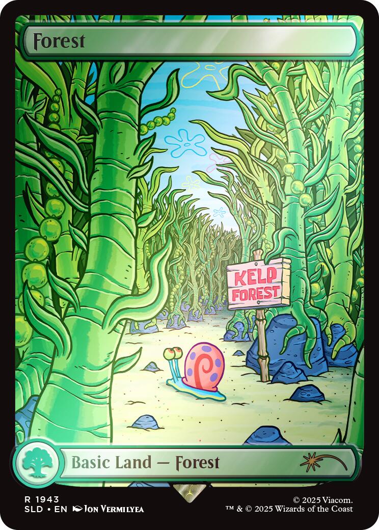 Forest (1943) (Rainbow Foil) [Secret Lair Drop Series] | Good Games Modbury