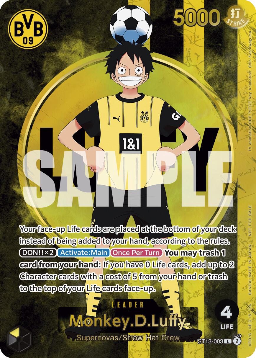 Monkey.D.Luffy (BVB x One Piece Campaign) [One Piece Promotion Cards] | Good Games Modbury
