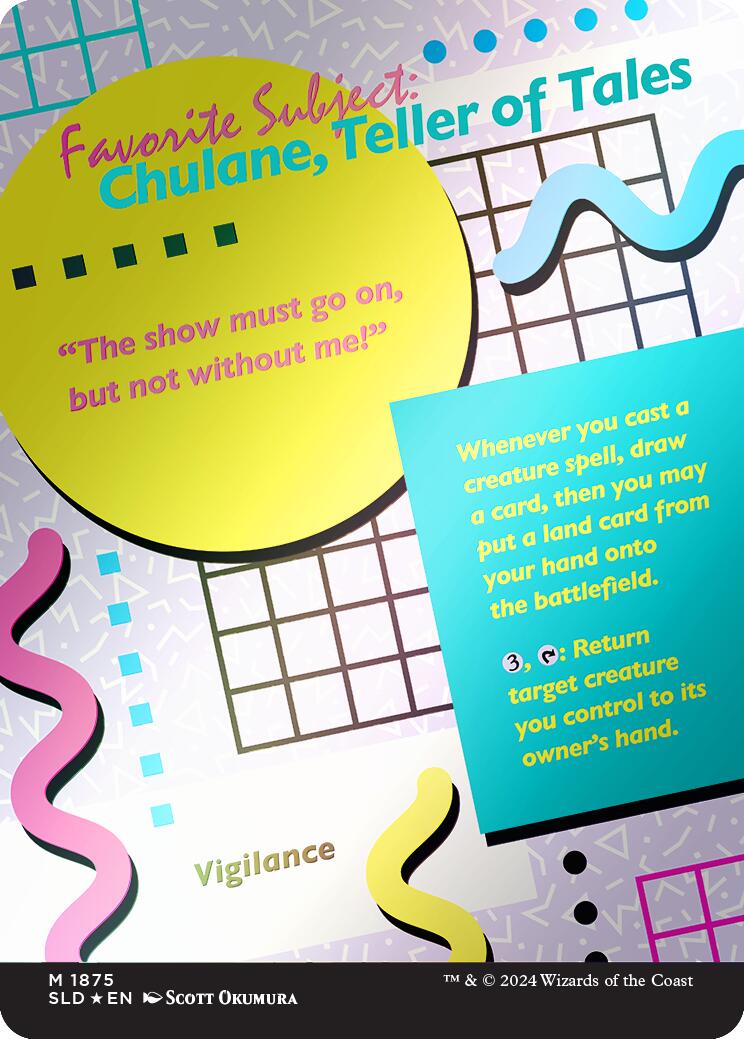 Chulane, Teller of Tales (Rainbow Foil) [Secret Lair Drop Series] | Good Games Modbury