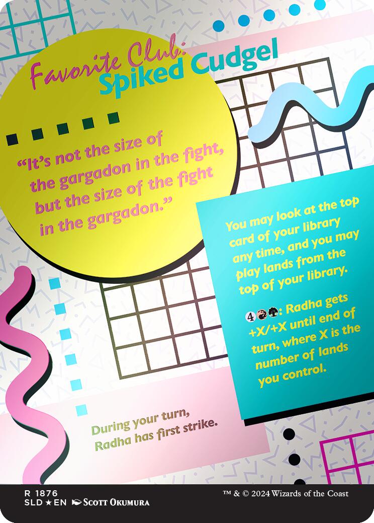 Radha, Heart of Keld (Rainbow Foil) [Secret Lair Drop Series] | Good Games Modbury