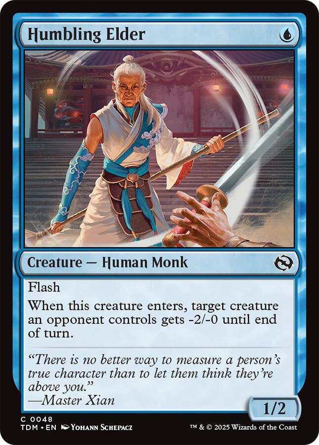 Humbling Elder [Tarkir: Dragonstorm] | Good Games Modbury