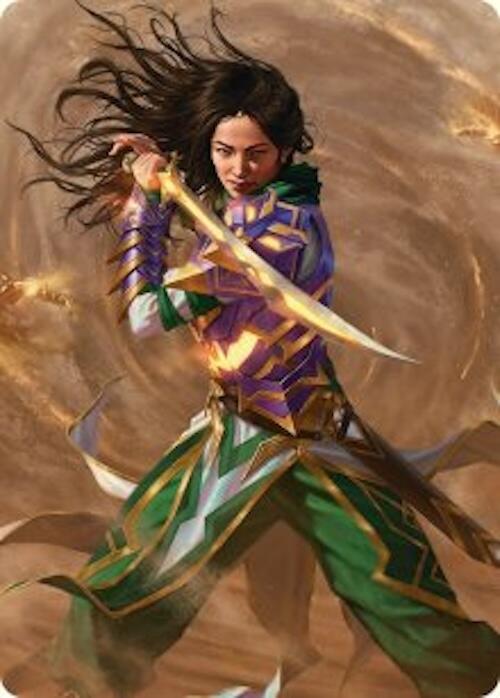 Descendant of Storms Art Card (2/54) [Tarkir: Dragonstorm Art Series] | Good Games Modbury