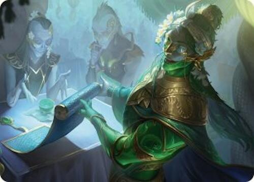 Sibsig Appraiser Art Card (8/54) [Tarkir: Dragonstorm Art Series] | Good Games Modbury