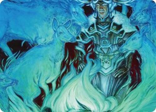 Unending Whisper Art Card (9/54) [Tarkir: Dragonstorm Art Series] | Good Games Modbury