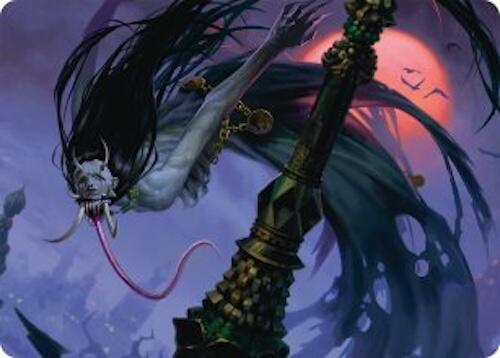 Qarsi Revenant Art Card (12/54) [Tarkir: Dragonstorm Art Series] | Good Games Modbury