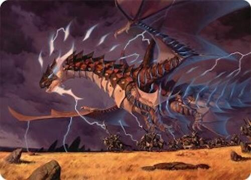 Neriv, Heart of the Storm Art Card (25/54) [Tarkir: Dragonstorm Art Series] | Good Games Modbury