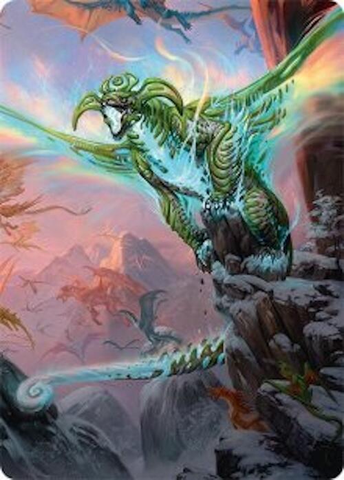 Ureni of the Unwritten Art Card (51/54) [Tarkir: Dragonstorm Art Series] | Good Games Modbury