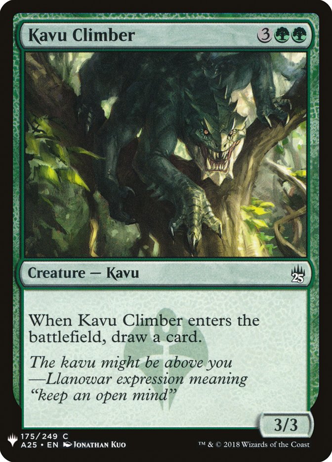 Kavu Climber [Mystery Booster] | Good Games Modbury