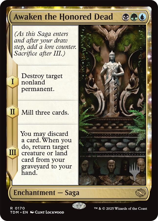 Awaken the Honored Dead [Tarkir: Dragonstorm Promos] | Good Games Modbury