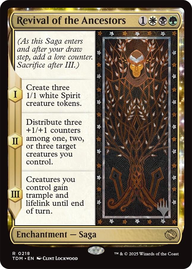 Revival of the Ancestors [Tarkir: Dragonstorm Promos] | Good Games Modbury