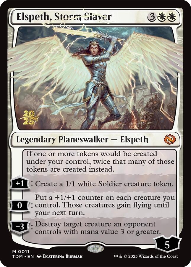 Elspeth, Storm Slayer [Tarkir: Dragonstorm Prerelease Cards] | Good Games Modbury