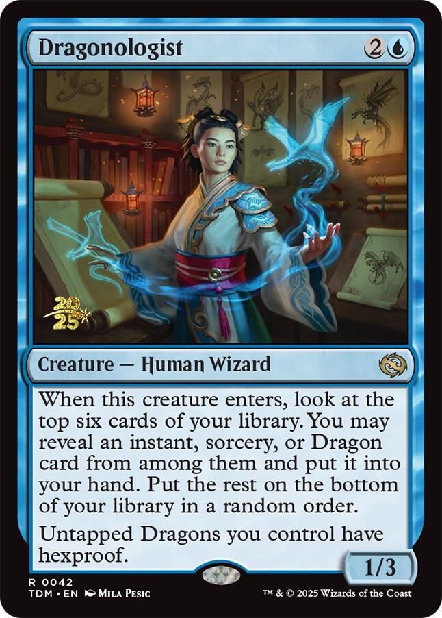 Dragonologist [Tarkir: Dragonstorm Prerelease Cards] | Good Games Modbury