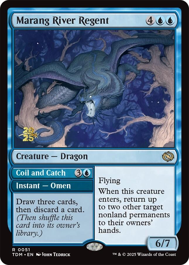 Marang River Regent [Tarkir: Dragonstorm Prerelease Cards] | Good Games Modbury